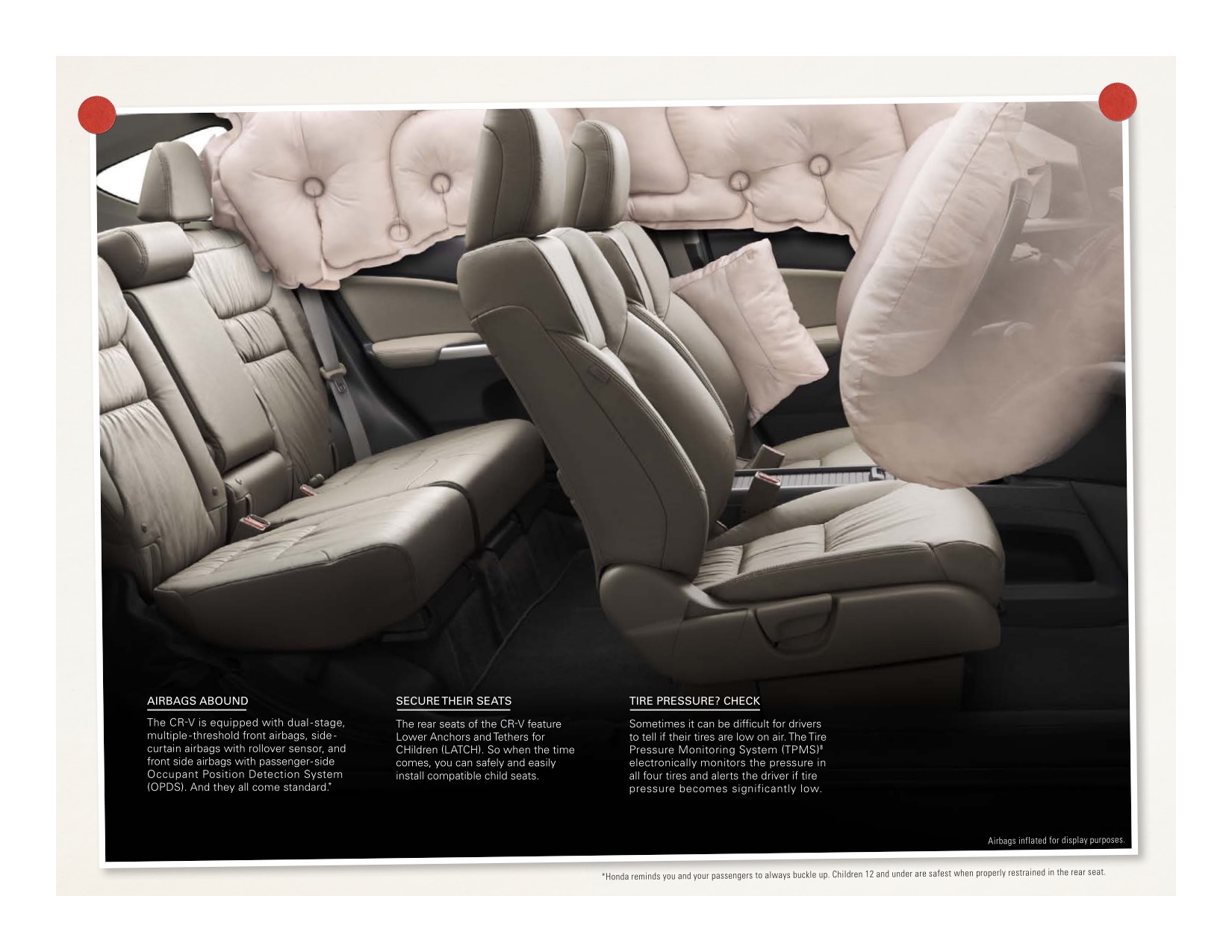 2012 Honda CR-V Brochure Page 12